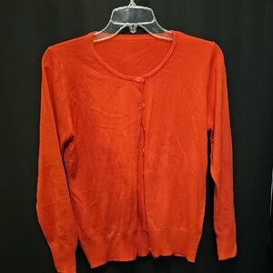 Women's Red Cashmere Sweater NWT
